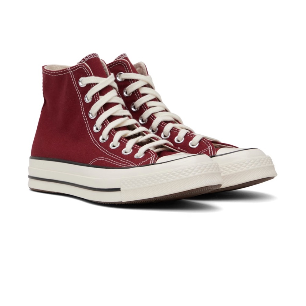 Chuck 70 High Top Sneakers (Park Red/Egret/Black)